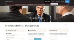 Desktop Screenshot of anwalt-seiten.de